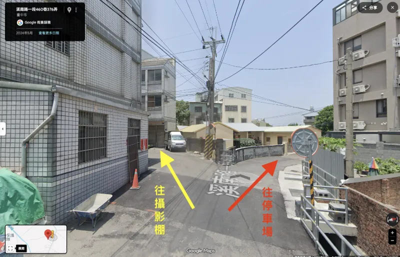 進入巷弄